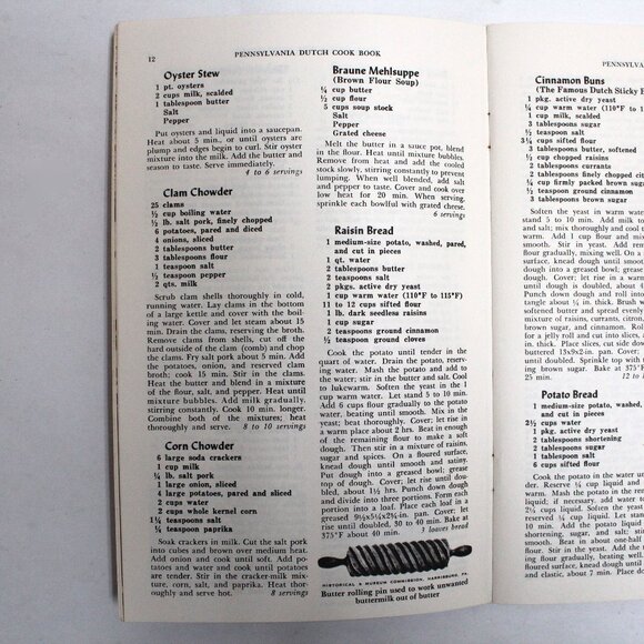 2 Small Pennsylvania Dutch Cookbooks - Read Description - Picture 9 of 13